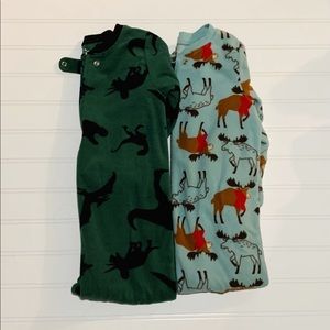 Carter’s Boys 3T Sleepers Fleece Onesie Pajamas